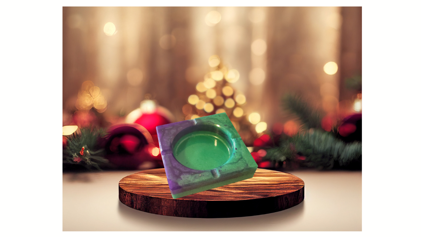 Handcrafted Resin Ashtray